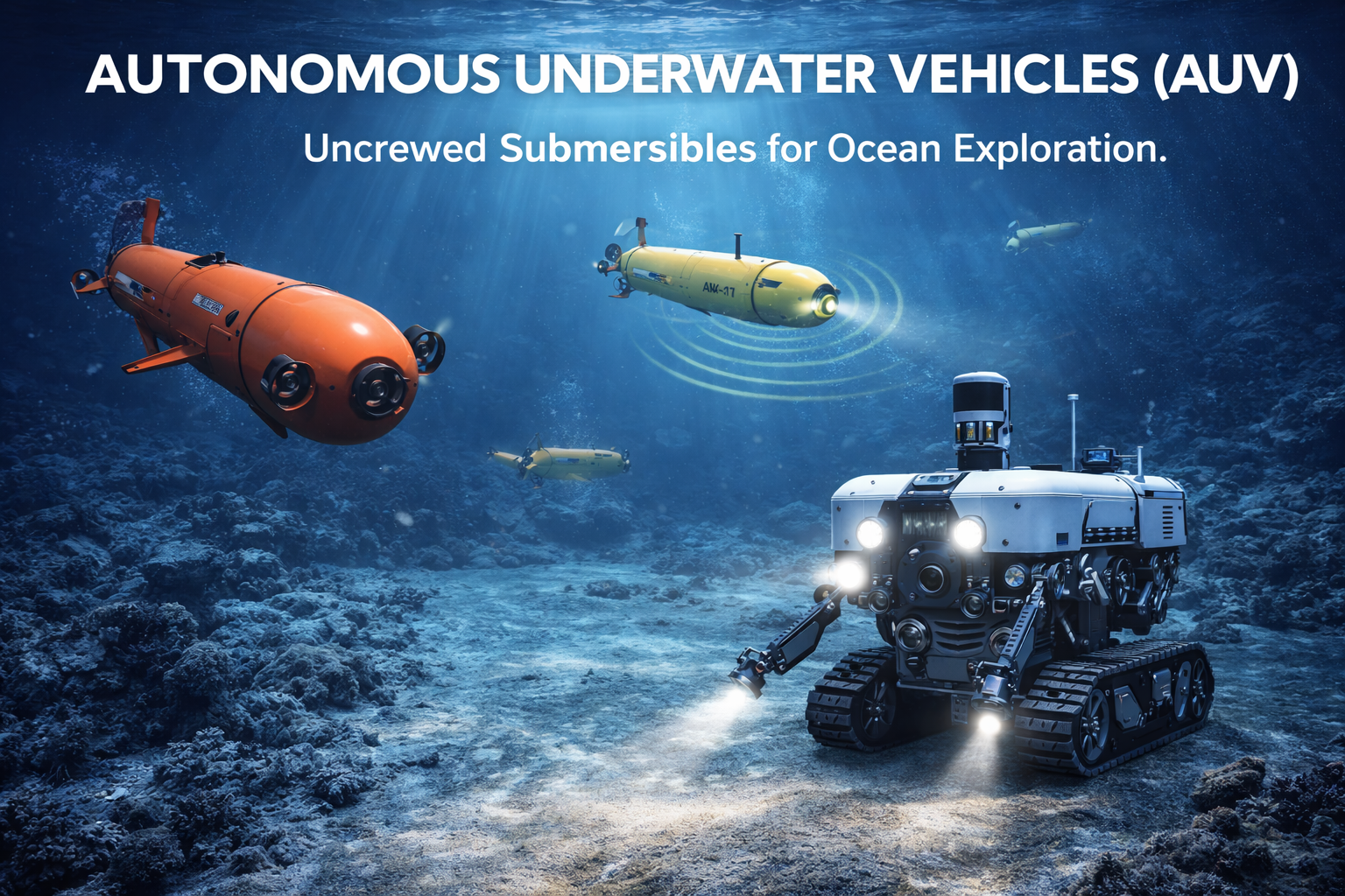 AUV - Autonomous Underwater Vehicles