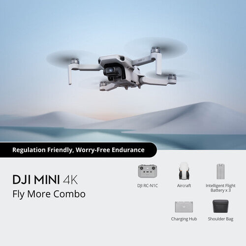 DJI - Mini 4k Fly More Combo