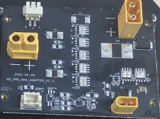 Chasing - M2 Pro Max battery adapter board