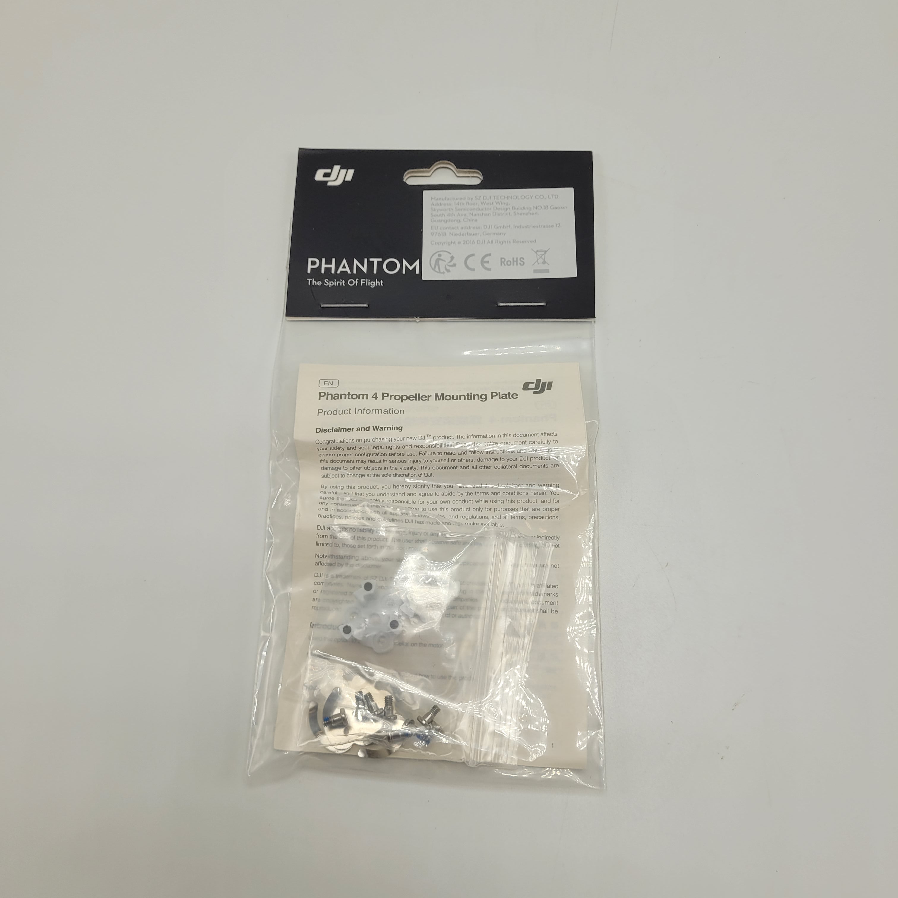 DJI - Phantom 4 Propeller Mounting Plate (CW and CCW)