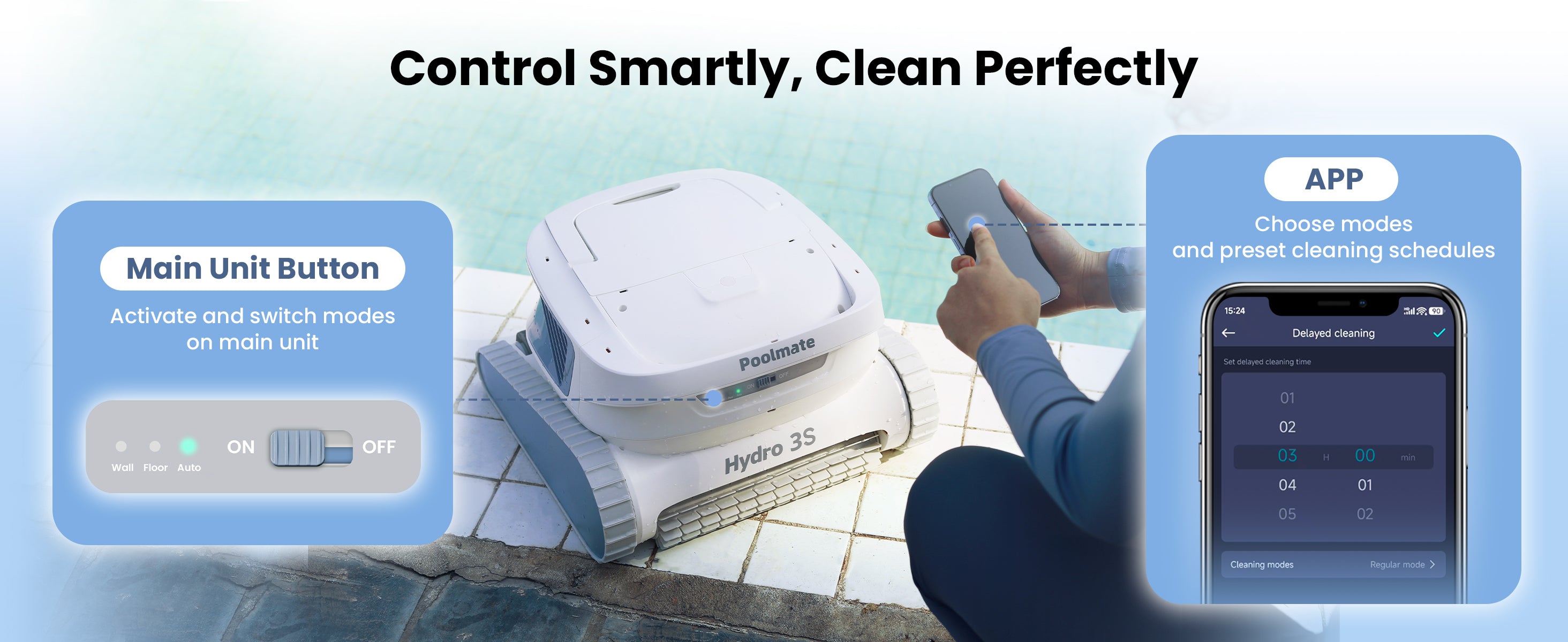 Chasing - Hydro 3S Cordless Essential Pool Cleaner