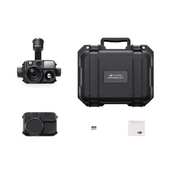DJI - Zenmuse H30T Five-Module Camera (Wide, Zoom, Rangefinder, Thermal, NIR Aux)