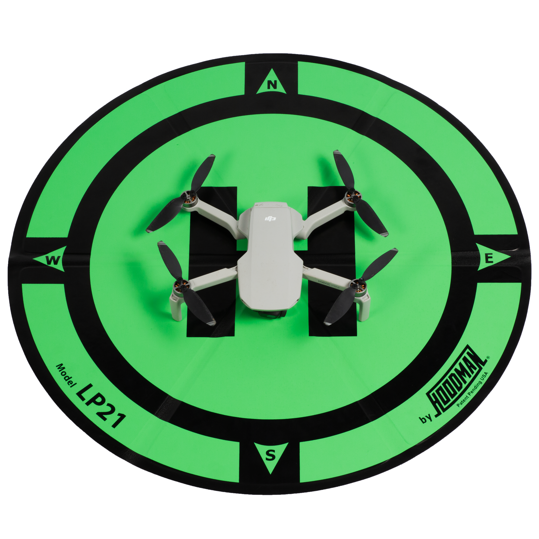 Hoodman Weighted Trifold Drone Landing Pad LP21