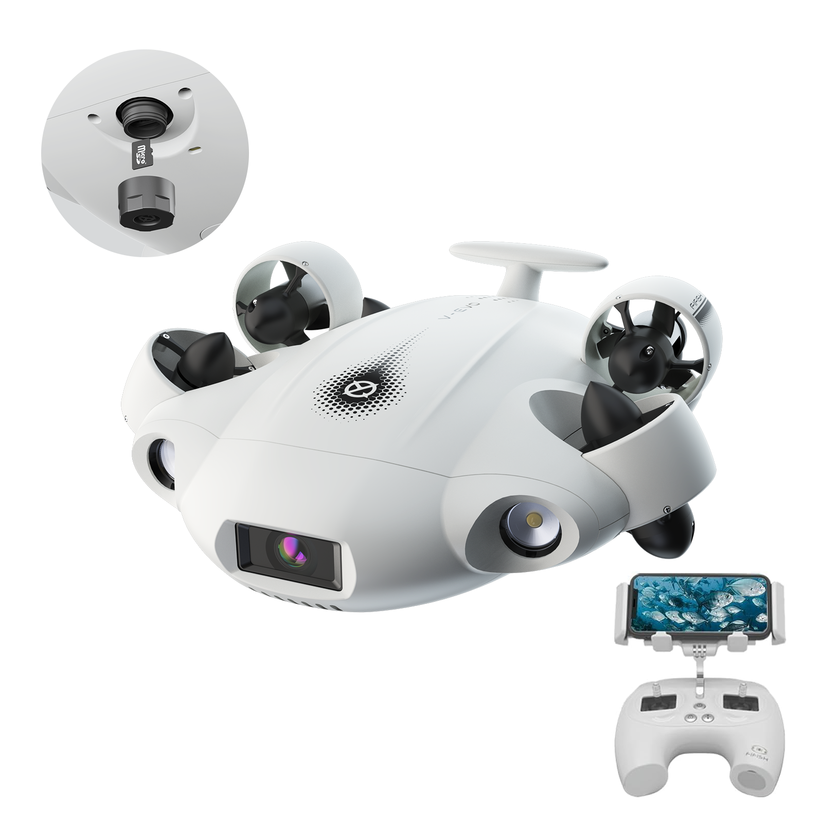 Qysea - FiFish V-EVO Standard package Removable SD card