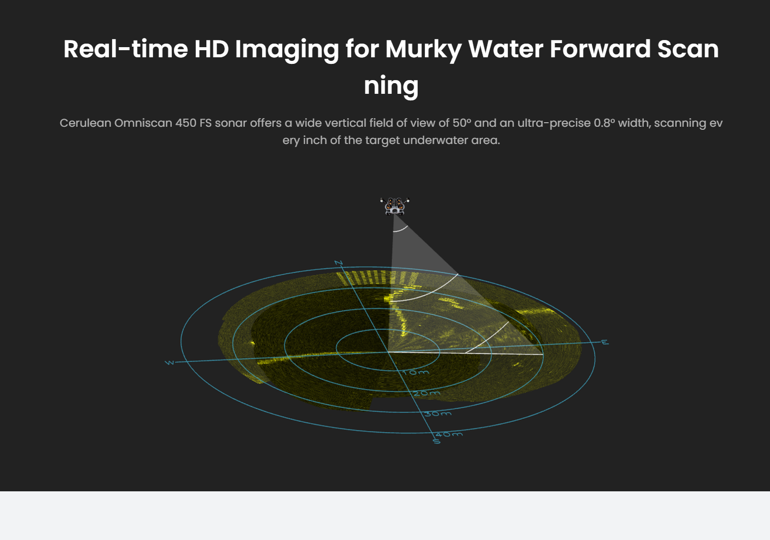 Cerulean Omniscan 450 FS Sonar QySea E-Series