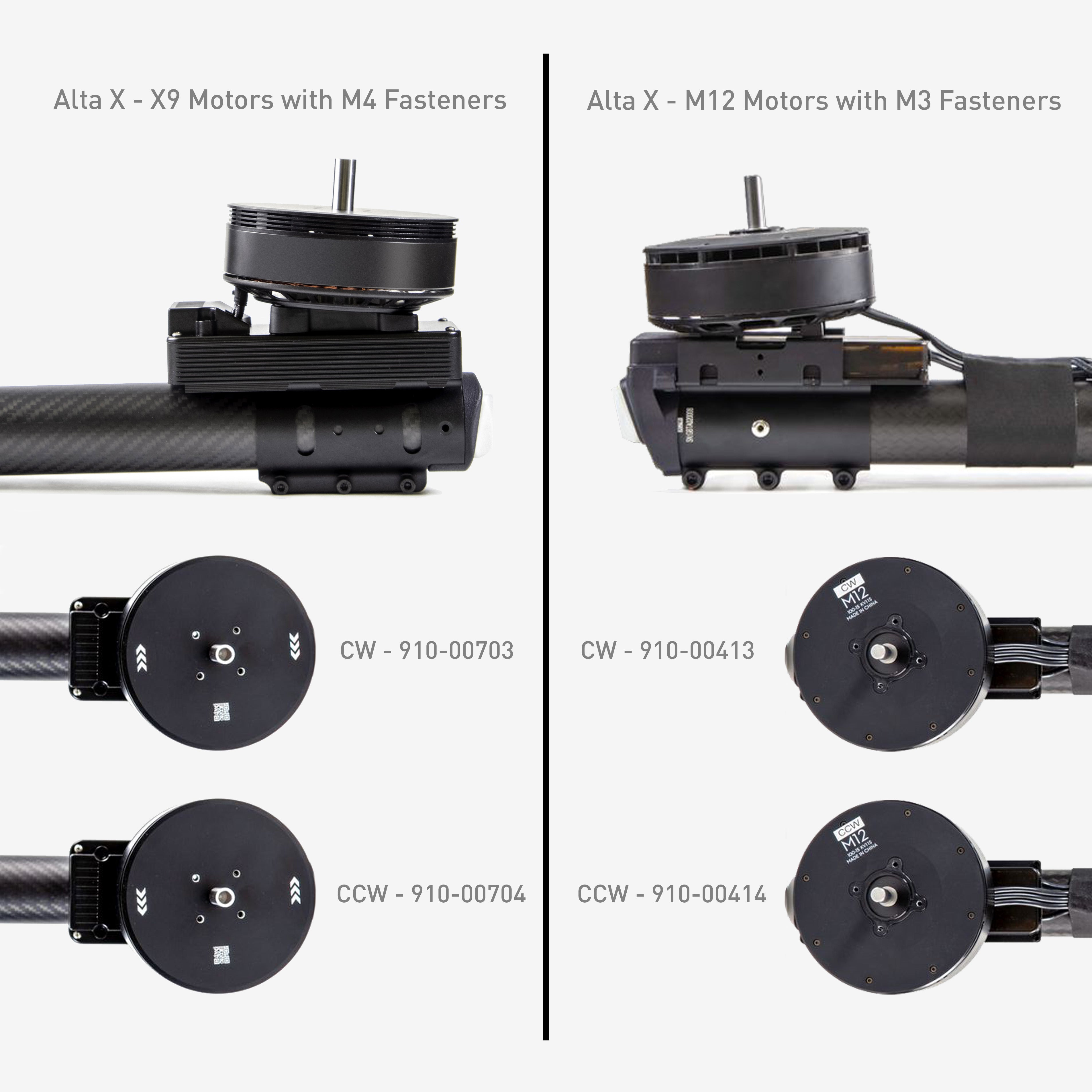 FREEFLY - CCW Single Motor Propeller Set with ActiveBlade (M4 Fasteners)