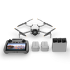 DJI - Mini 4 Pro Fly More Combo Plus (DJI RC 2) Includes 3 Plus Batteries and Shoulder Bag
