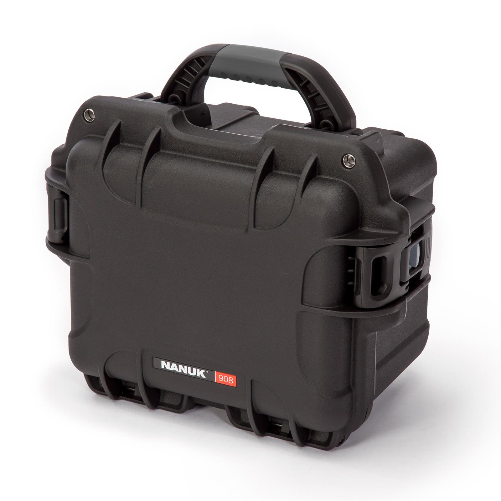 Nanuk Gear 908 Hard Case with foam insert - Black