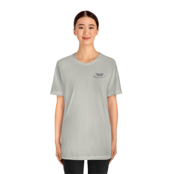 Blue Skies Drones Unisex Jersey Short Sleeve Tee