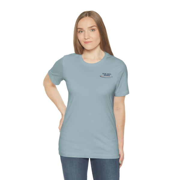 Blue Skies Drones Unisex Jersey Short Sleeve Tee