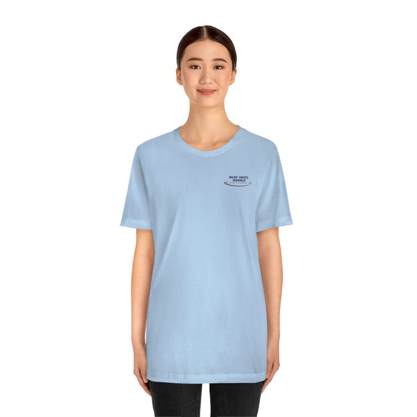 Blue Skies Drones Unisex Jersey Short Sleeve Tee