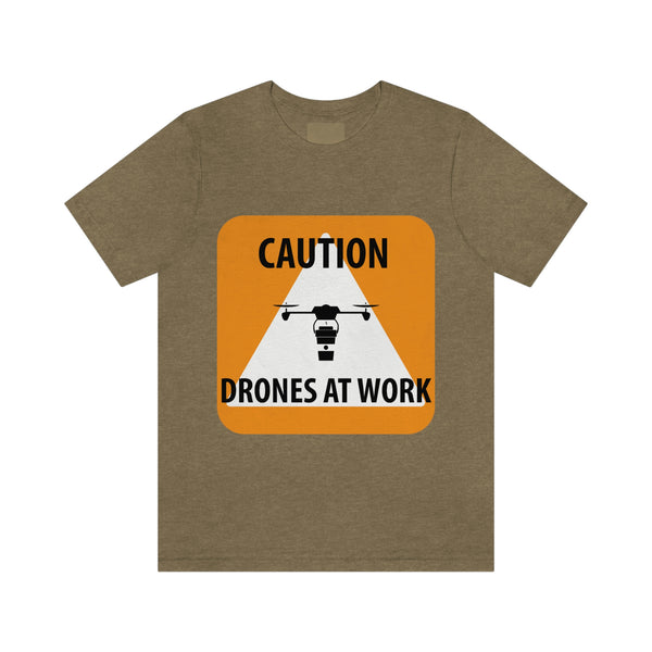 Drones at Work Unisex Jersey Short Sleeve Tee