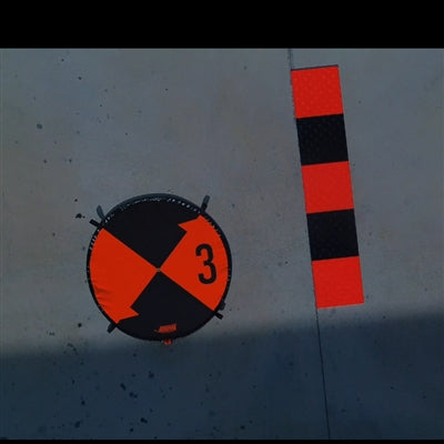 Hoodman Ground Control Point Kit (For Photogrammetry Surveying) Set of 10 GCP