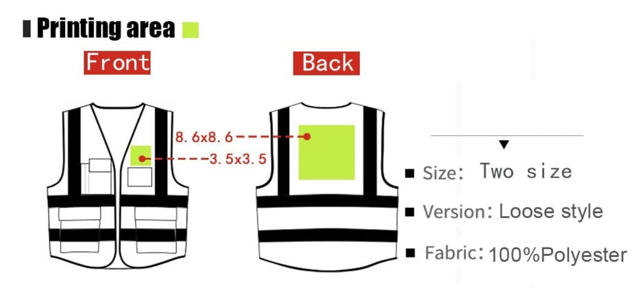 Customized Drone Pilot Safety Vest