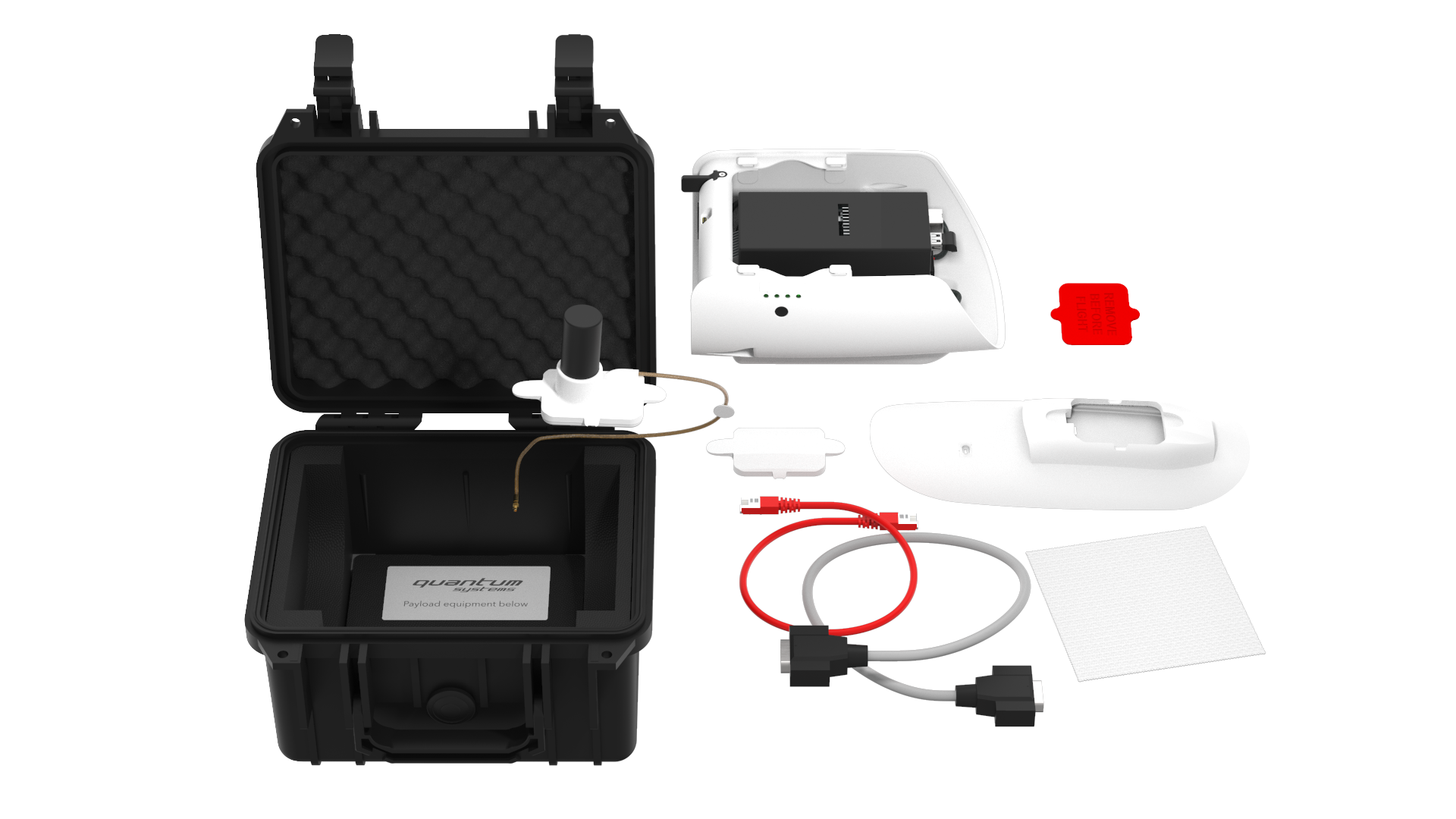 Quantum Systems - Trinity F90+ - Qube 240 Lidar