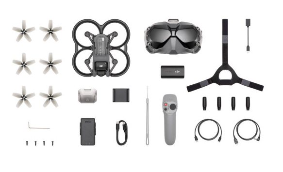 DJI - Avata Fly Smart Combo (Includes DJI FPV Goggles V2 + Motion Controller)