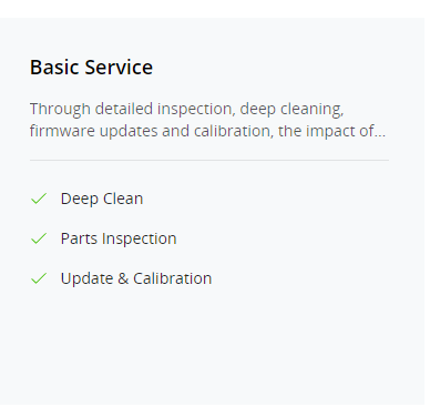 DJI - Maintenance Program Basic Service (M30T) NA