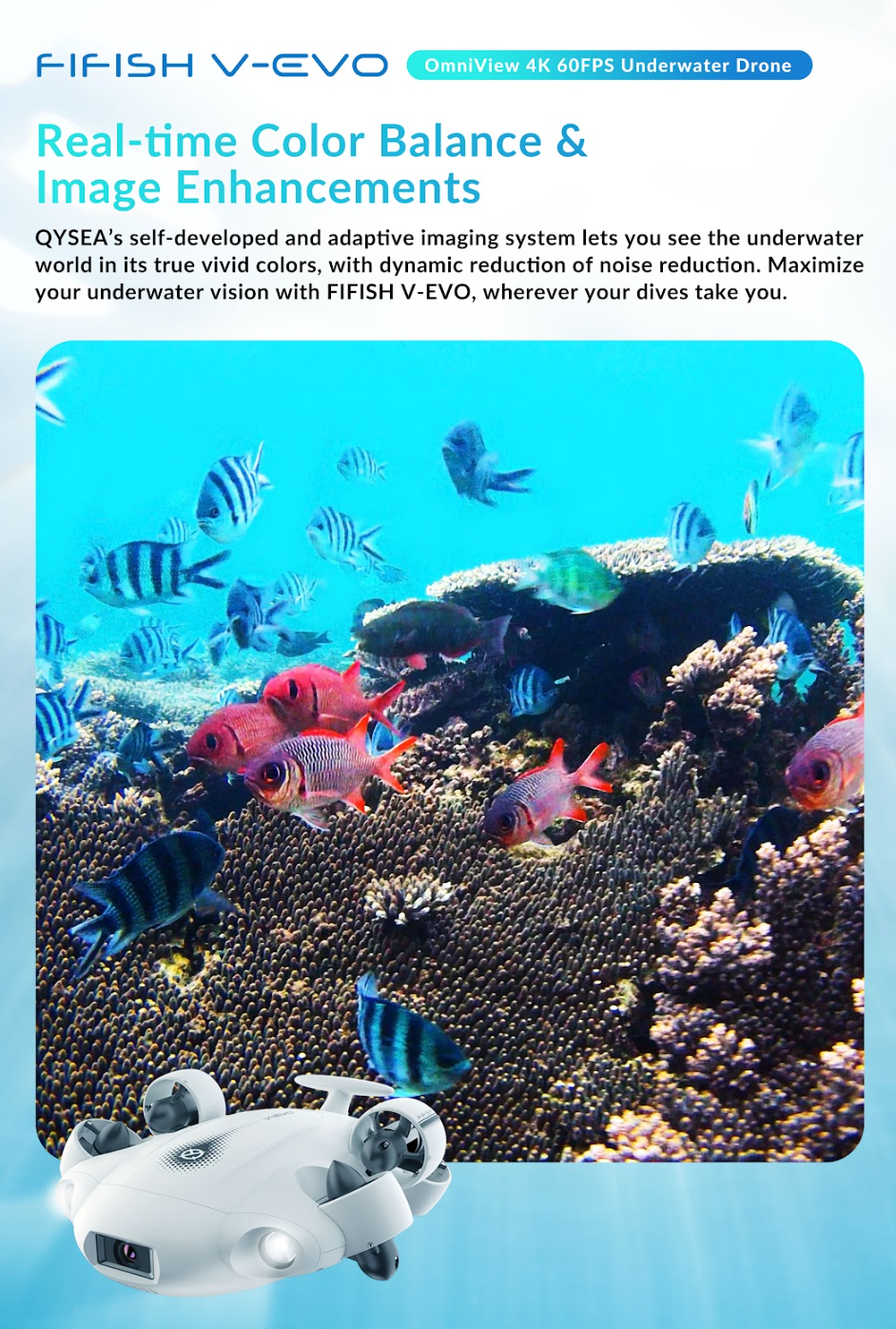 Qysea - FiFish V-EVO Standard package