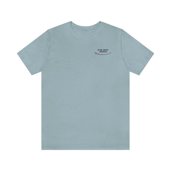 Blue Skies Drones Unisex Jersey Short Sleeve Tee