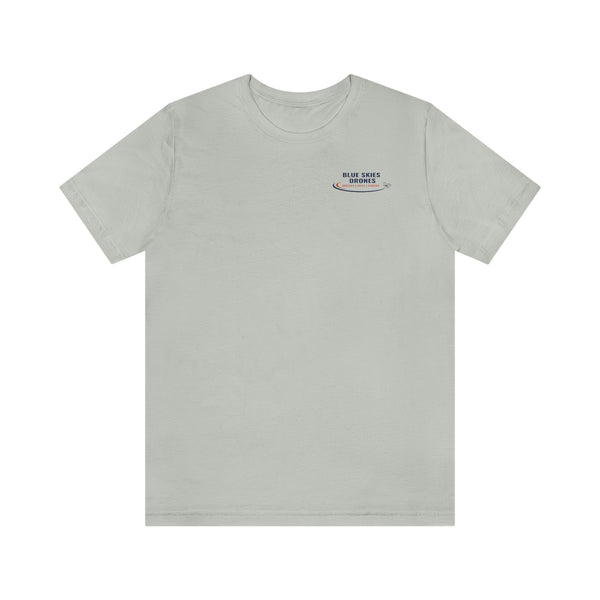 Blue Skies Drones Unisex Jersey Short Sleeve Tee