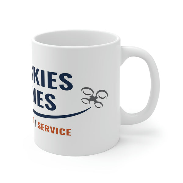 Blue Skies Drones Ceramic Mug 11oz
