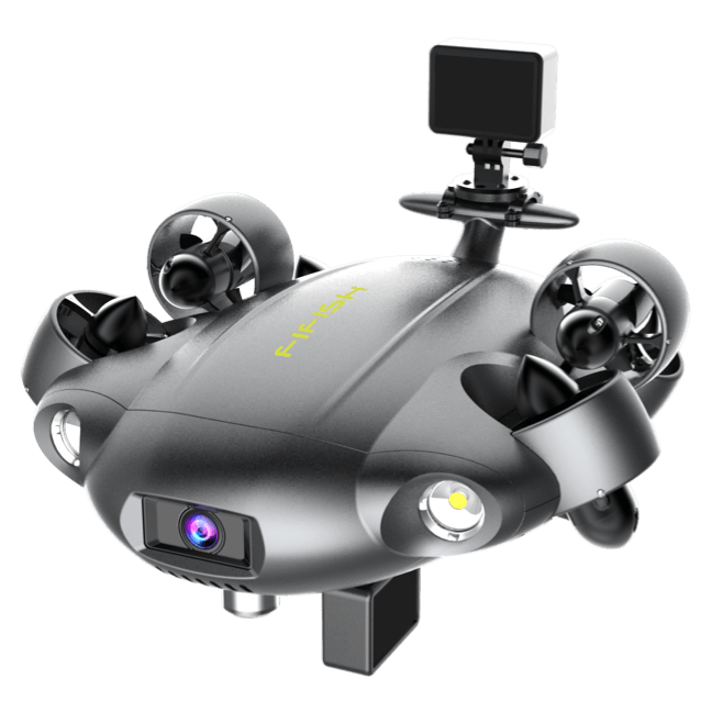 Qysea - V6 Series Parts - Universal Sports Camera Mount (Upper)