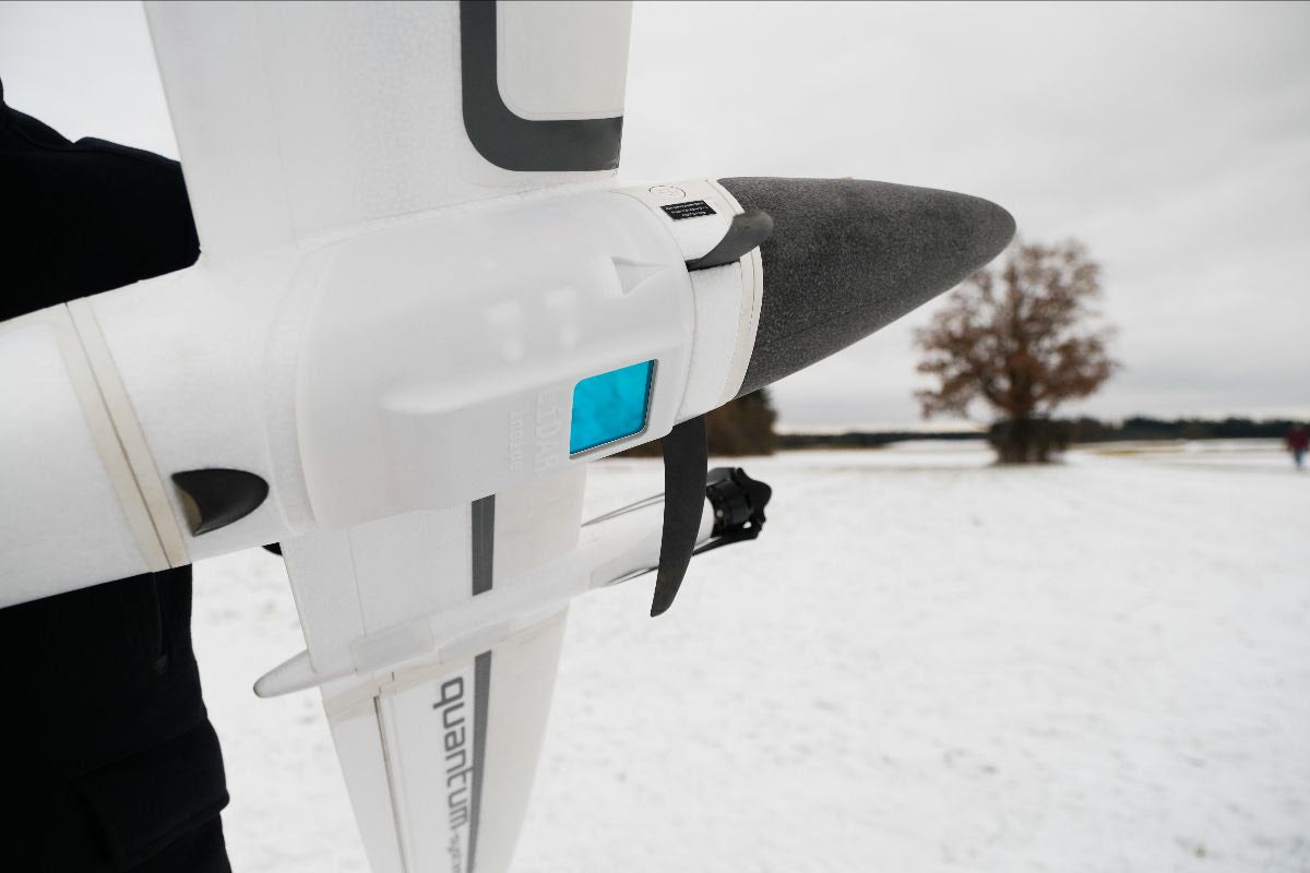Quantum Systems - Trinity F90+ - Qube 240 Lidar