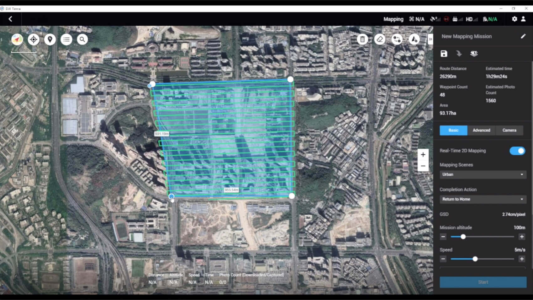 DJI Terra Mapping software