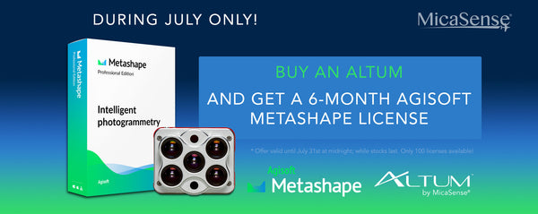 Free Agisoft Metashape License with Every Altum - Limited Time Offer!
