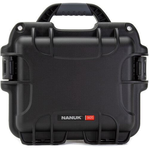 Nanuk Case 905 Hard Case with lid organizer and padded divider - Black