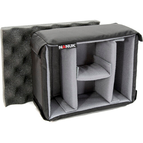 Nanuk Case 905 Hard Case with lid organizer and padded divider - Black