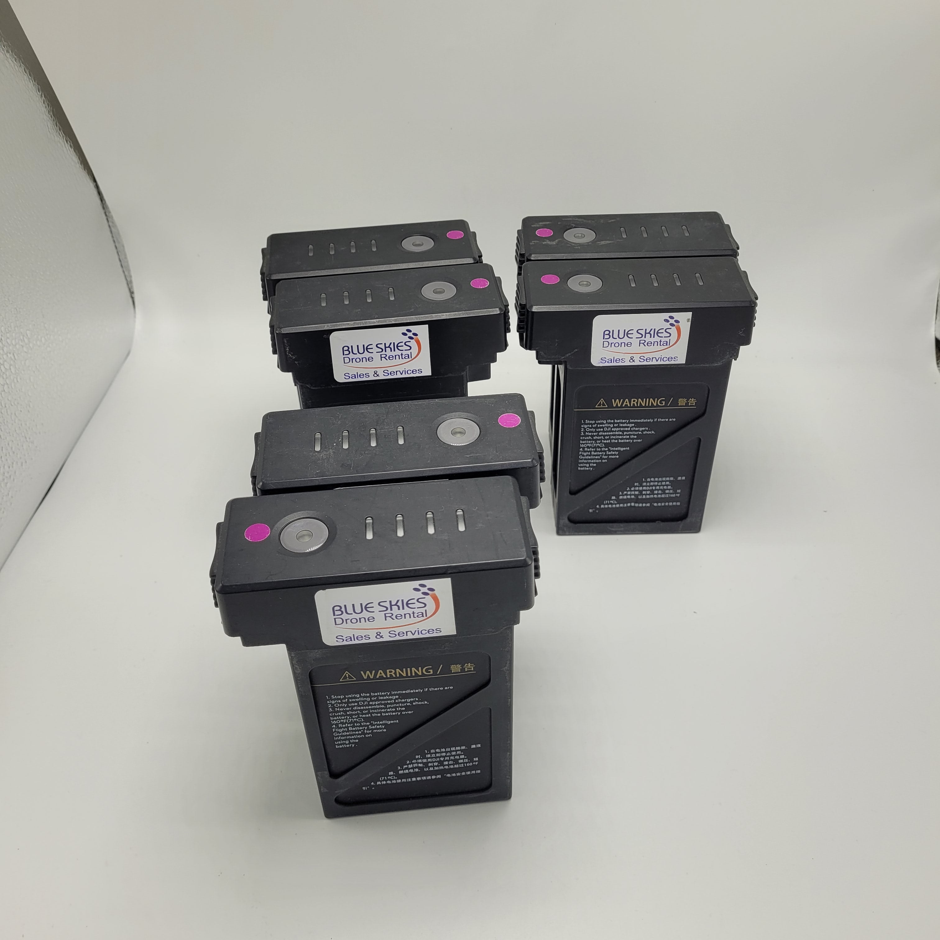 DJI - MATRICE 600 Intelligent Flight Battery TB47S (6PCS) - USED Orange