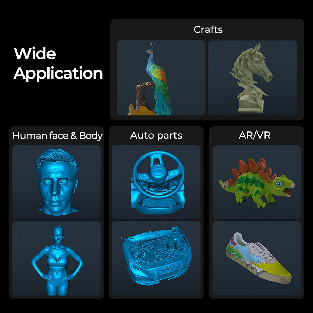 Creality 3D Scanner CR-Scan Ferret Pro for 3D Printing