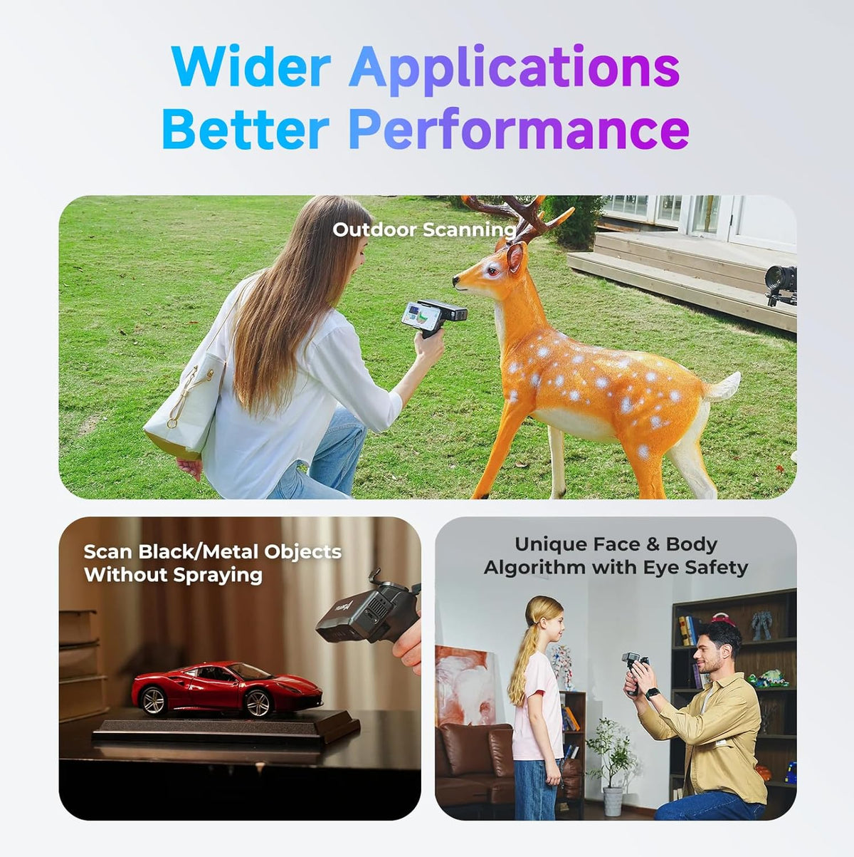Creality CR-Scan Otter ワイヤレスハンドルセット Creality CR-Scan Otter Lite 3D Scanner for 3D Printing