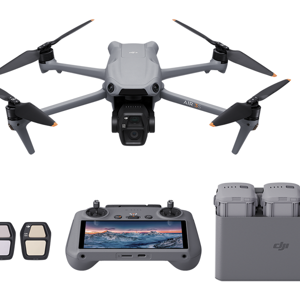 DJI - Air 3S Fly More Combo (DJI RC 2)