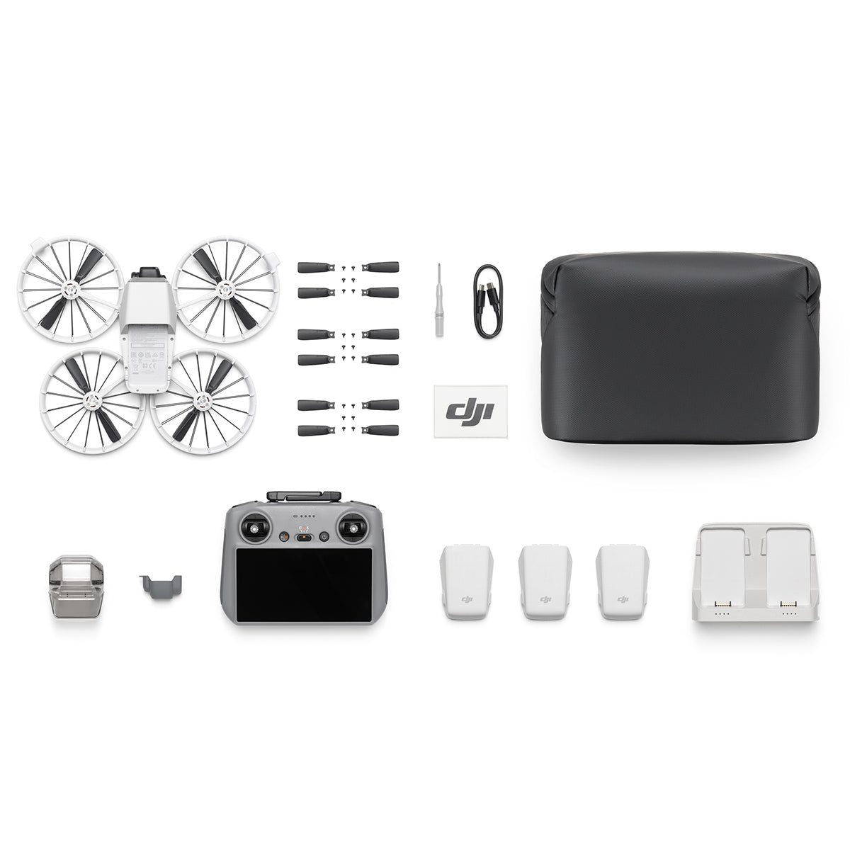 【現状品】DJI/Flip/RC2セット/ドローン ④ DJI - Flip Drone Fly More Combo with RC 2 Remote Controller