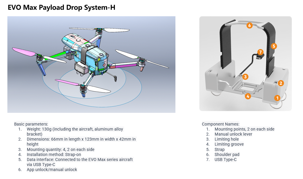 Autel - EVO Max Payload Drop System
