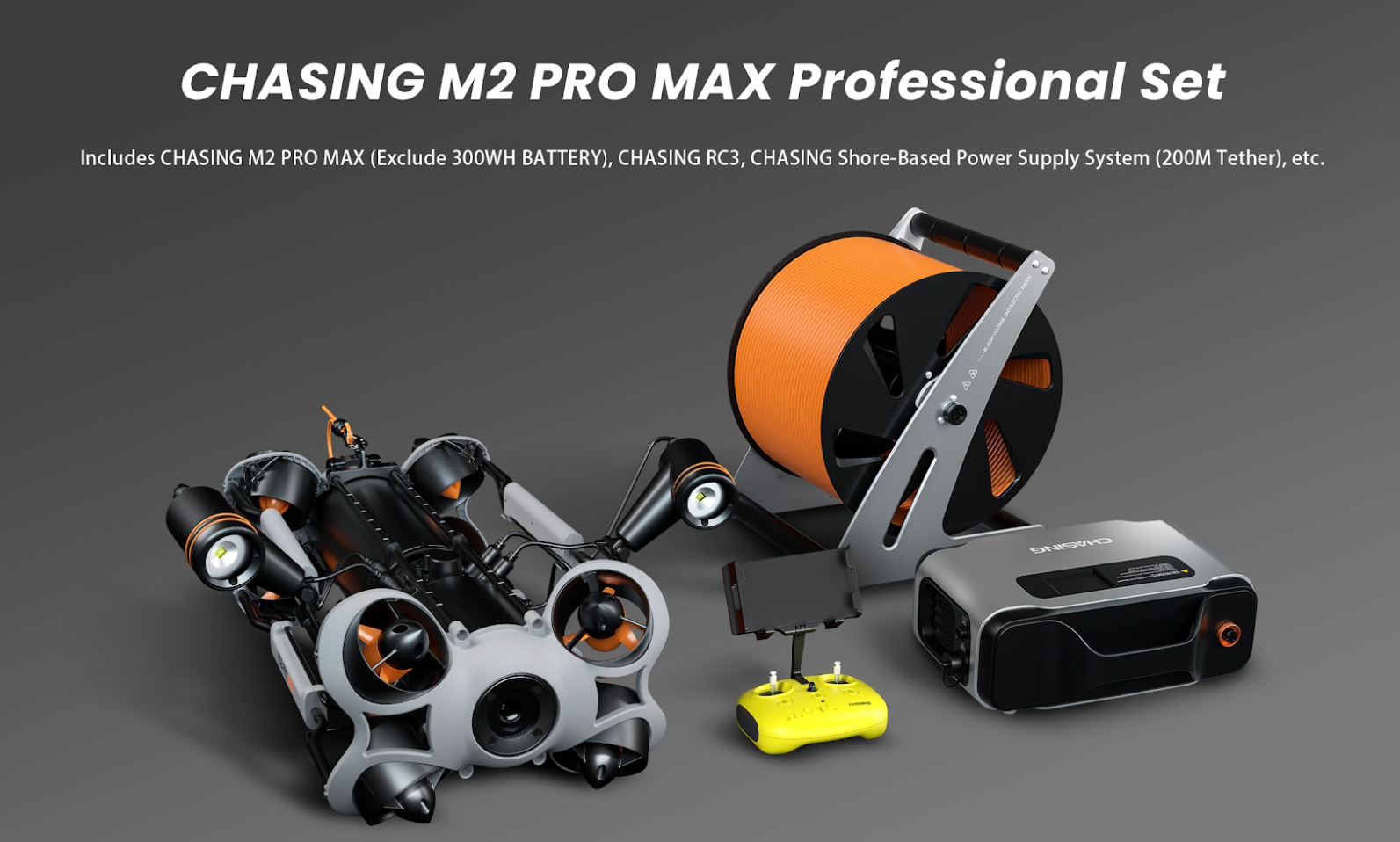 Chasing - M2 Pro Max Professional Set (200M) ROV