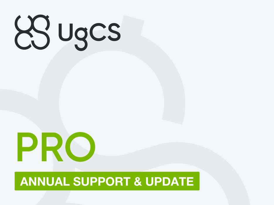 UgCS PRO Annual Support & Updates