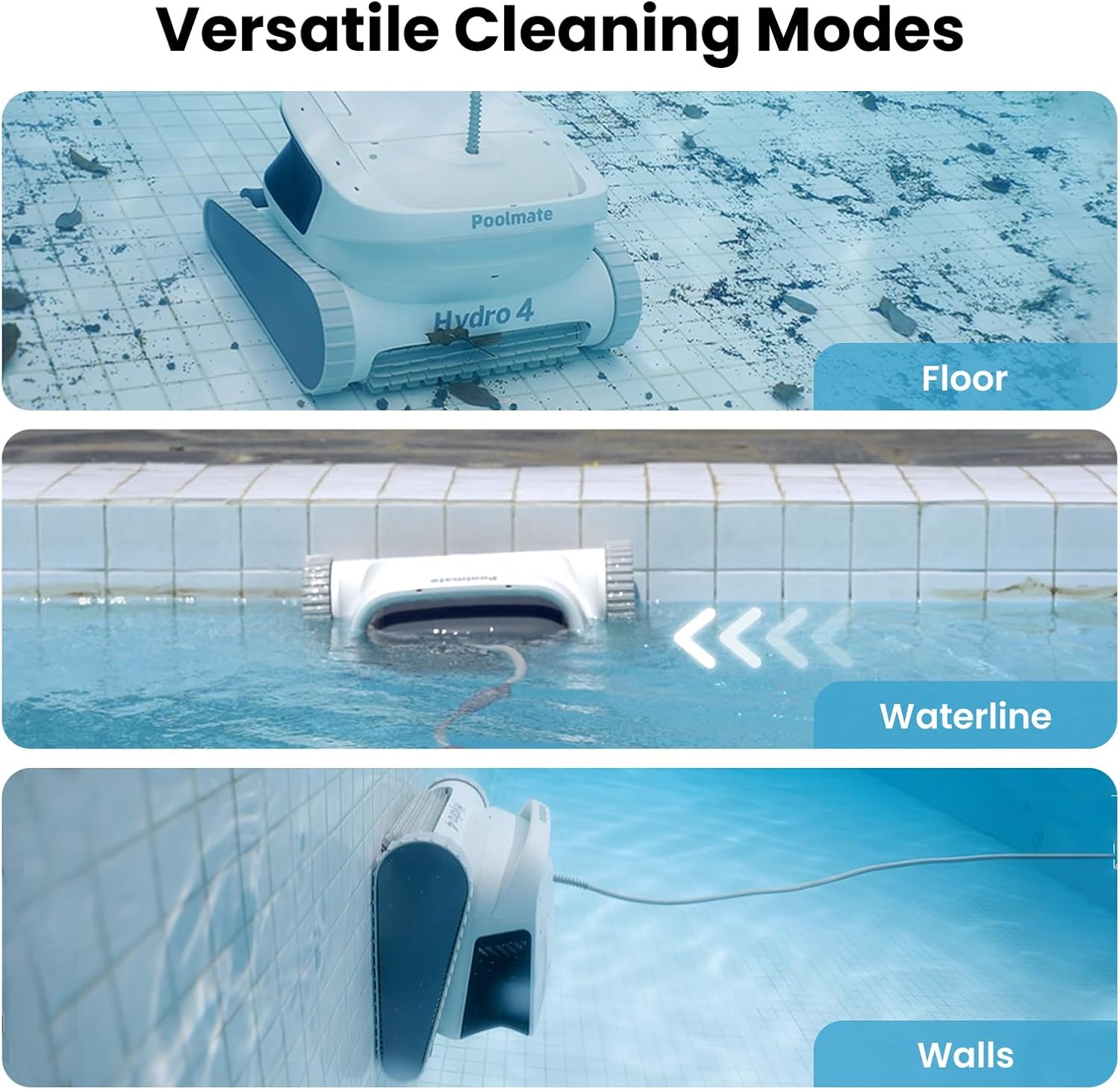 Chasing - Hydro 4 Robotic Battery Powered Pool Cleaner
