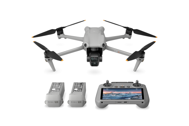 DJI - Air 3 Fly More Combo (DJI RC 2)