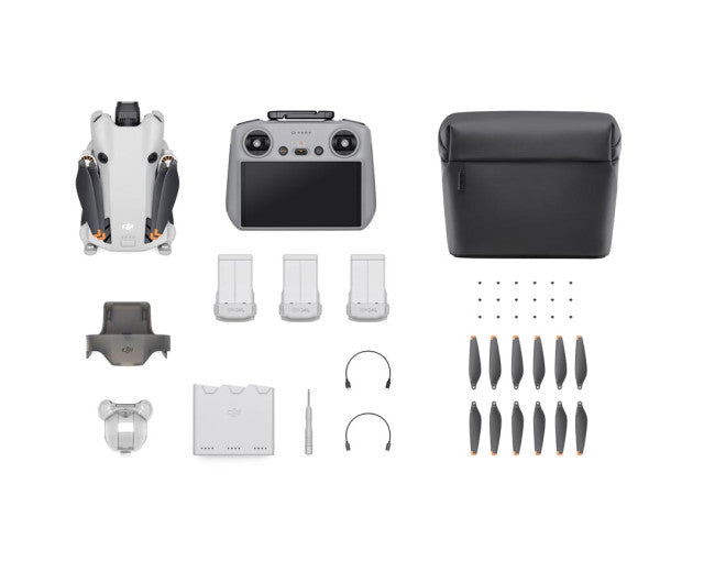 DJI - Mini 4 Pro Fly More Combo (DJI RC 2) Includes 3 Batteries and Shoulder Bag