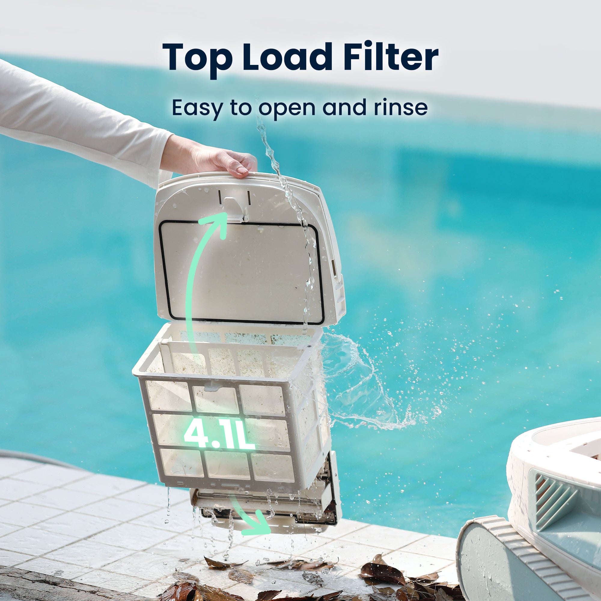 Chasing - Hydro 4 SE Robotic Pool Cleaner