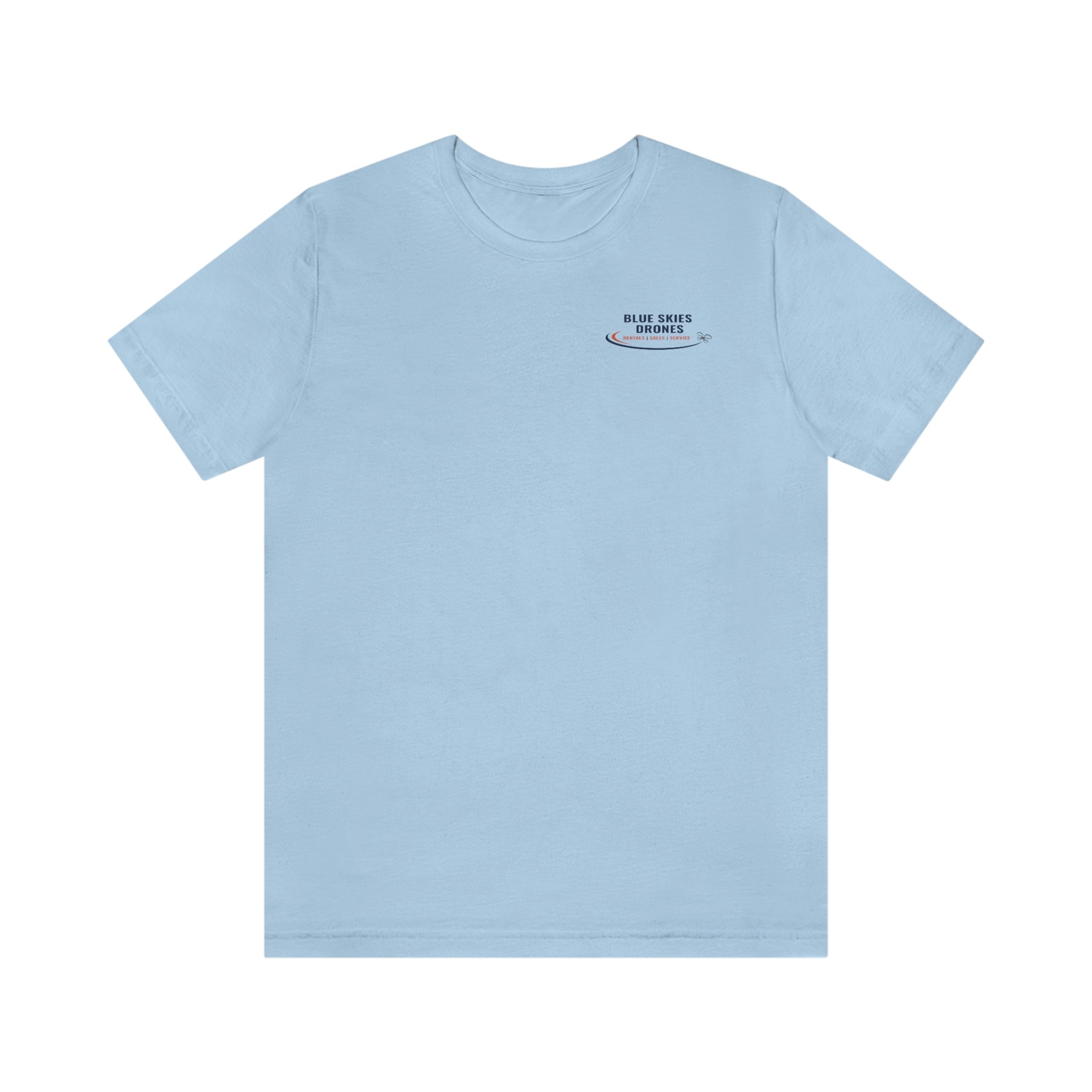 Blue Skies Drones Unisex Jersey Short Sleeve Tee