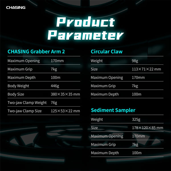Chasing - M2 Pro Grabber Arm 2.0 - Sediment Sampler