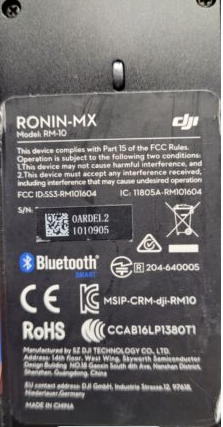 DJI Ronin-MX Gimbal Stabilizer - USED