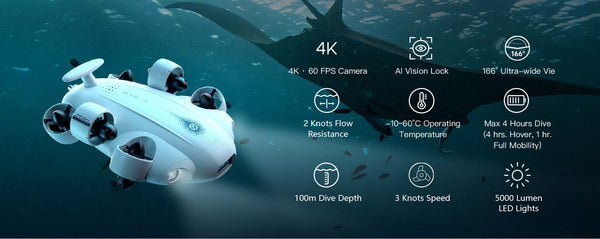 Fifish V-Evo ROV Drone Underwater Drone