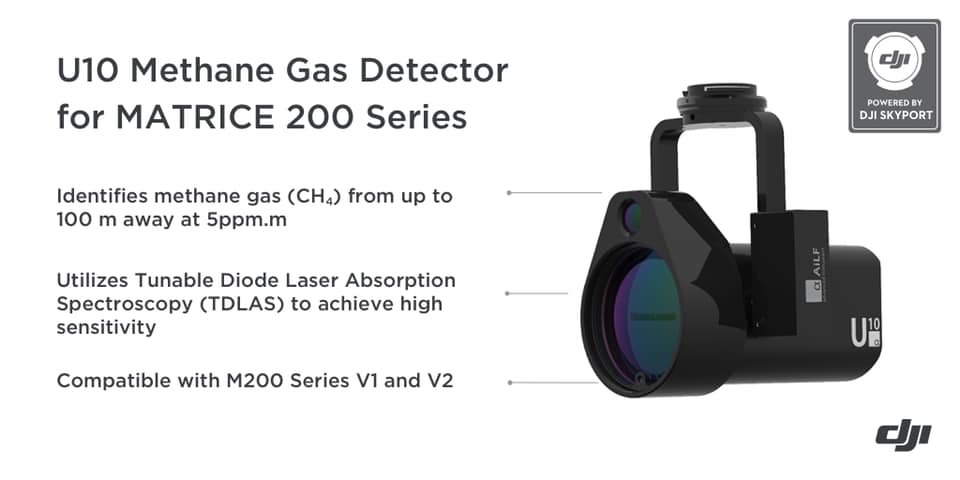 DJI - U10 Methane Gas Detector