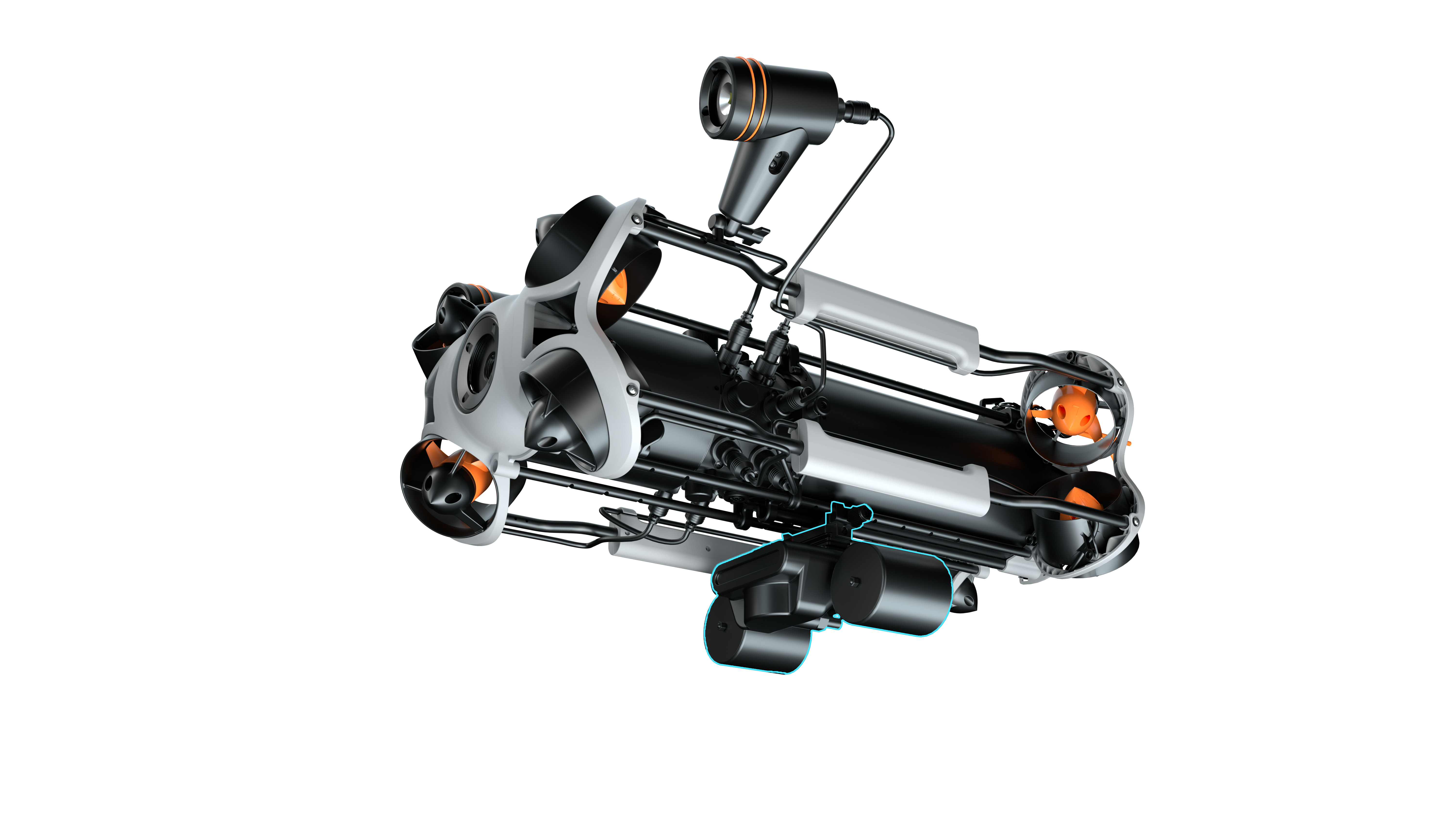 Chasing - M2 Pro Max Oculus Multibeam Sonar mounting part